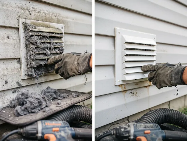 Residential dryer vent cleaning by Montclair Dryer Vent Cleaning in Montclair